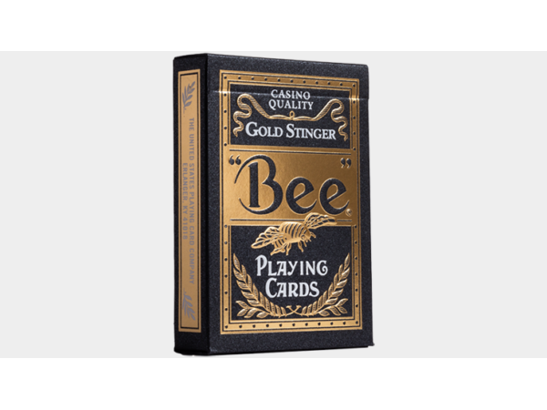 Bee Gold Stinger Playing Cards by US Playing Card