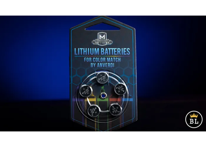 COLOR MATCH BATTERIES (5 pk.) by Tony Anverdi