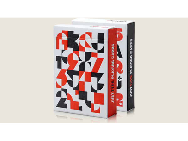 Just Type Playing Cards