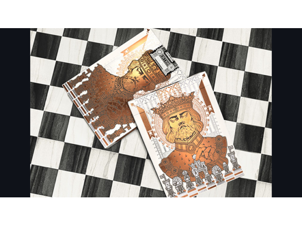 Kings Game White (NUMBERED SEAL) Playing Cards