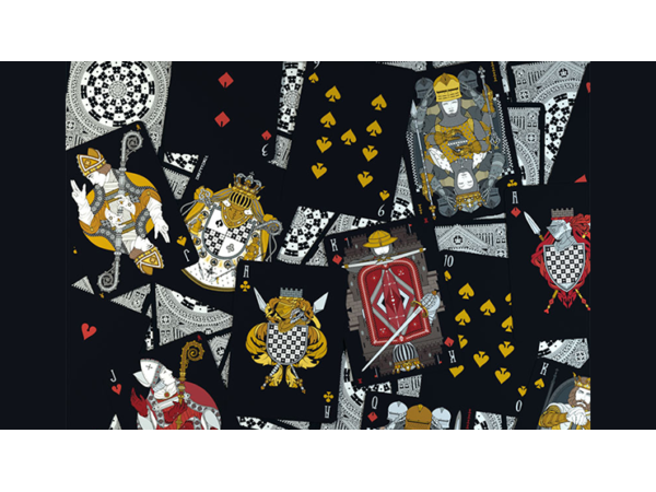 Kings Game White Playing Cards