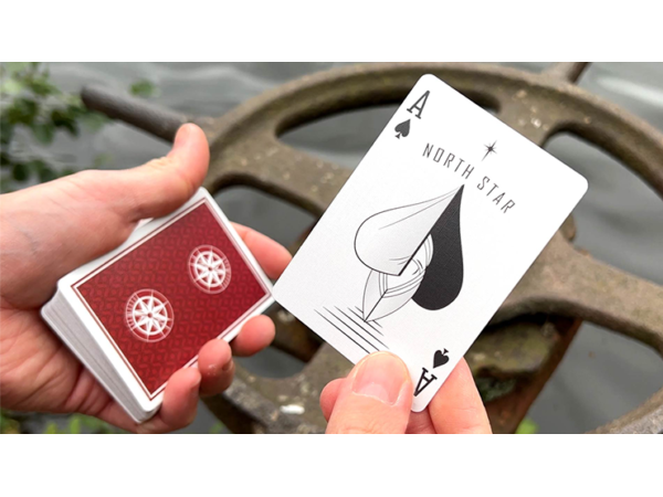 North Star Playing Cards Luxury Red Edition by James Anthony and MagicWorld