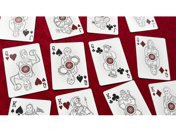 North Star Playing Cards Luxury Red Edition by James Anthony and MagicWorld