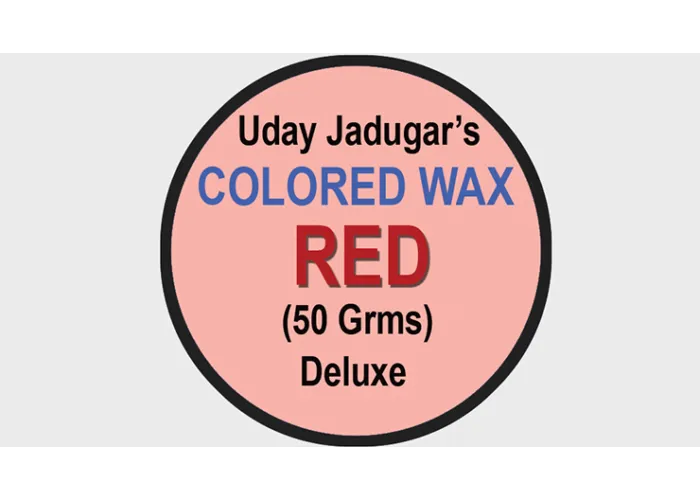 COLORED WAX (RED) 50grms. Wit by Uday Jadugar