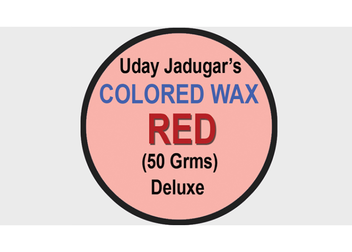 COLORED WAX (RED) 50grms. Wit by Uday Jadugar