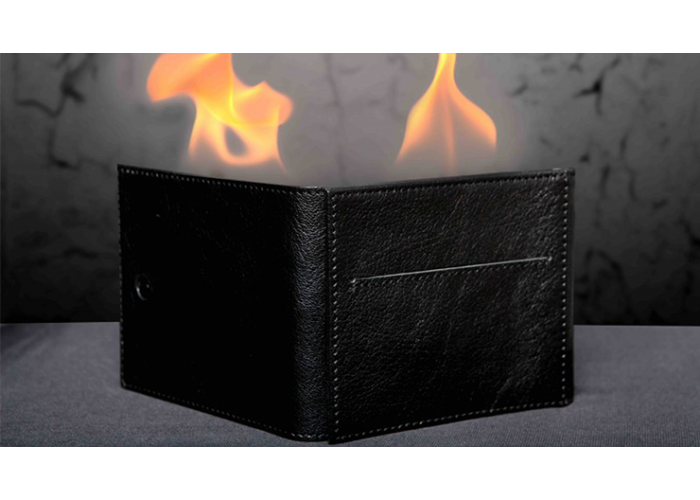 Perfect Fire Wallet by Victor Voitko