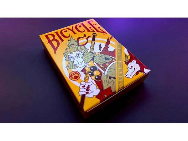 Bicycle Wukong Rebellion (Yellow) Playing Cards