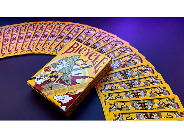 Bicycle Wukong Rebellion (Yellow) Playing Cards