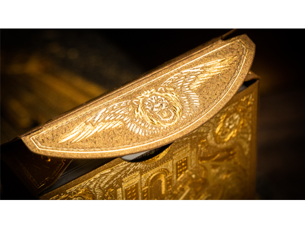 Babylon Golden Wonders Foiled Edition Playing Cards by Riffle Shuffle