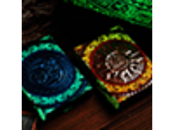 Gilded Maya Moon Playing Cards