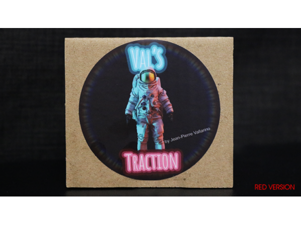 VALS TRACTION RED (Gimmicks and Online Instructions) by Jean-Pierre Vallarino