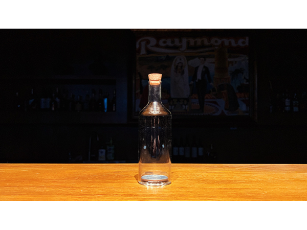 REAL COIN IN BOTTLE (HALF) by Bacon Magic