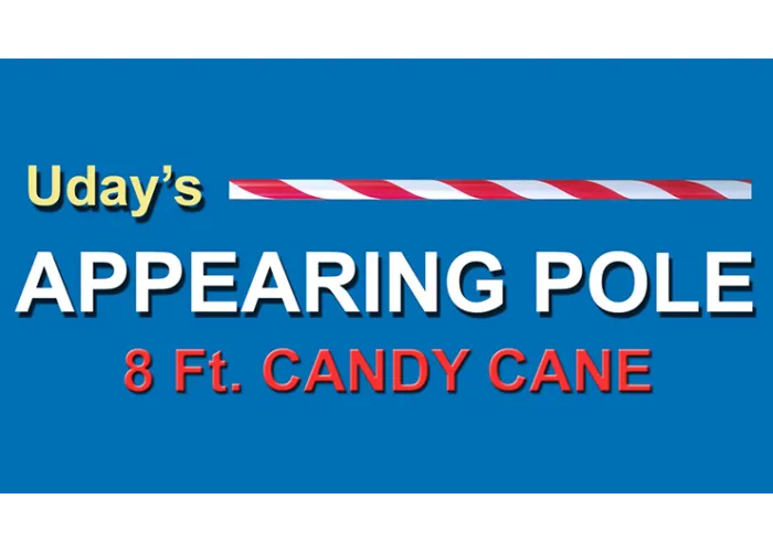APPEARING POLE (CANDY CANE) by Uday Jadugar