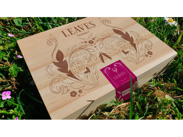 Wooden Leaves Summer Box Set Playing Cards by Dutch Card House Company