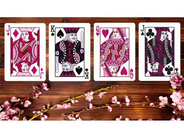 Leaves Summer Collector's White (Number Seal) Playing Cards by Dutch Card House Company