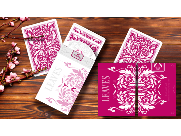 Leaves Summer Collector's White (Number Seal) Playing Cards by Dutch Card House Company