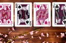 Leaves Summer Collector's White (Number Seal) Playing Cards by Dutch Card House Company – Image 2