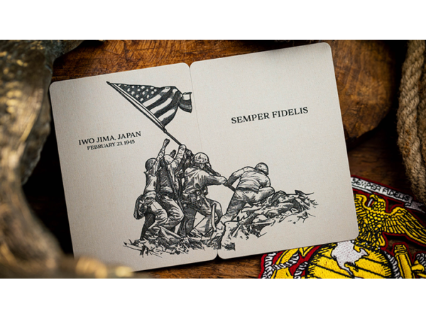 Marines Playing Cards by Kings Wild Project