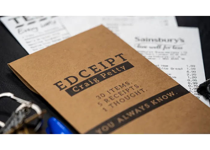 EDCeipt by Craig Petty - UK VERSION (Gimmicks and Online Instructions)
