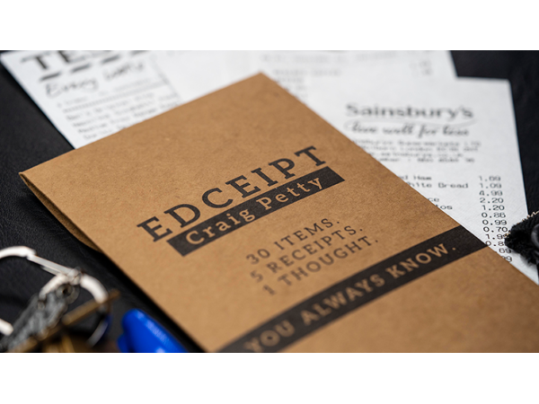 EDCeipt by Craig Petty - UK VERSION (Gimmicks and Online Instructions)