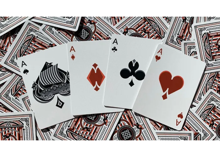 Gilded Bicycle Viking Playing Cards