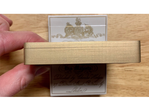 Gilded Geographical Hodges Playing Cards