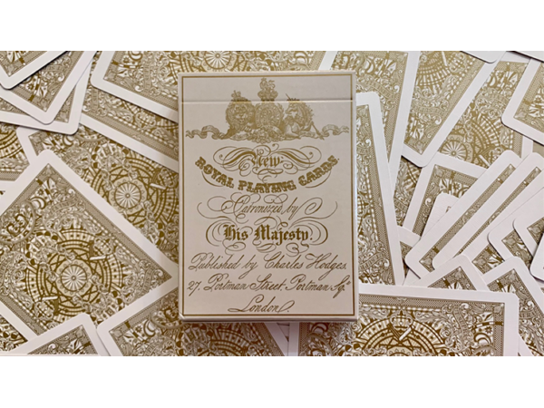 Gilded Geographical Hodges Playing Cards