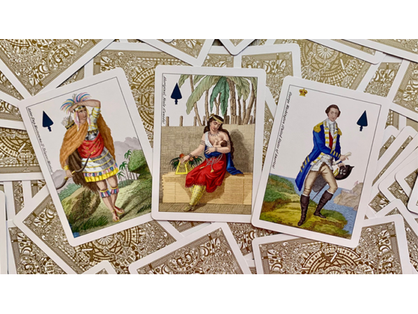 Gilded Geographical Hodges Playing Cards