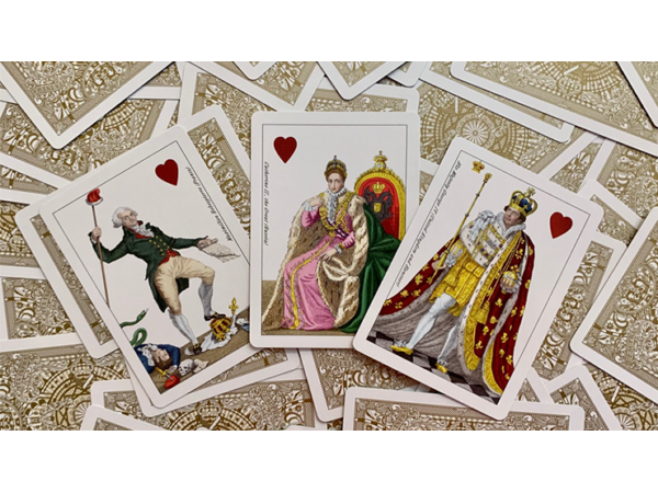 Gilded Geographical Hodges Playing Cards