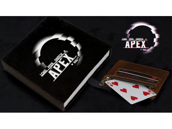 Apex Wallet Black (Gimmick and Online instructions) by Thomas Sealey