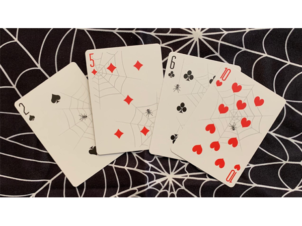 Gilded Bicycle Spider (Tan) Playing Cards