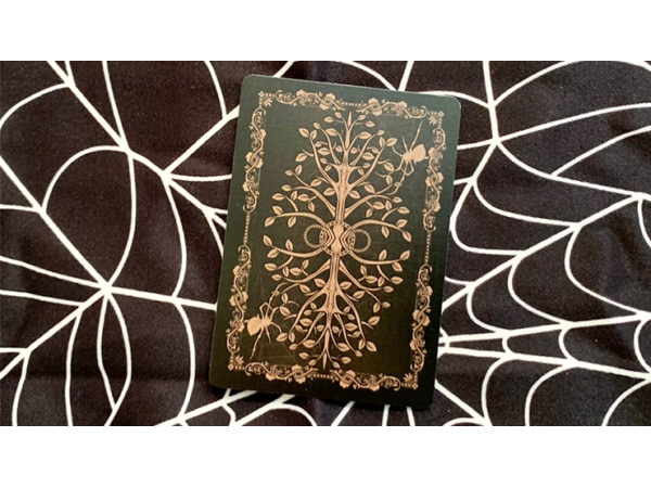 Gilded Bicycle Spider (Tan) Playing Cards