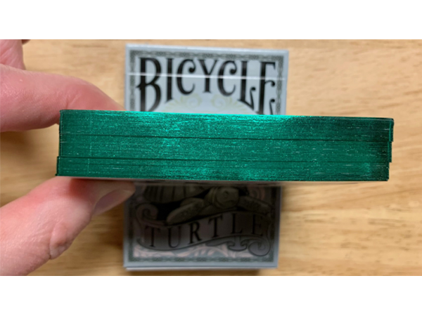 Gilded Bicycle Turtle (Land) Playing Cards