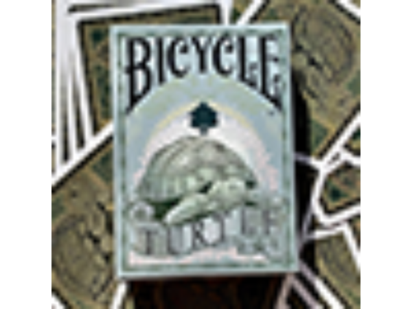 Gilded Bicycle Turtle (Land) Playing Cards