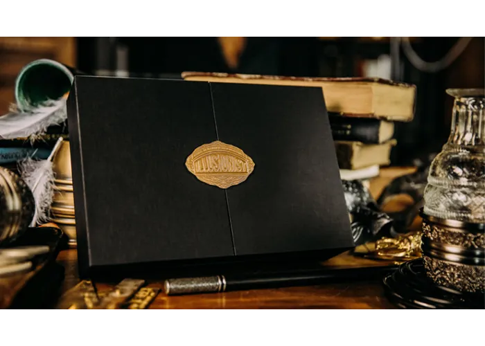 The Illusionist Black Gold Boxset Playing Cards