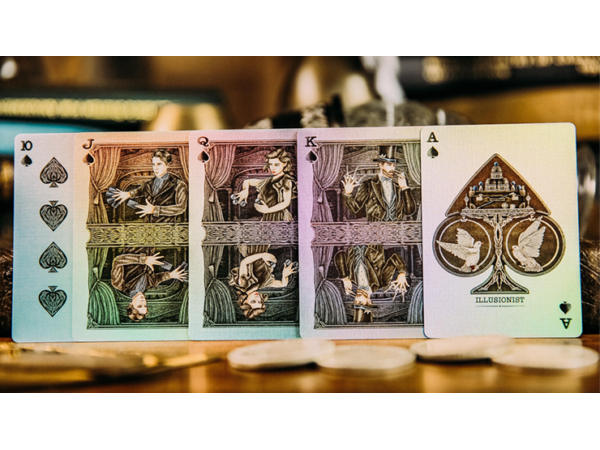 The Illusionist Black Gold Boxset Playing Cards