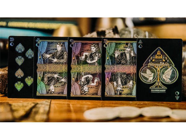 The Illusionist Black Gold Boxset Playing Cards