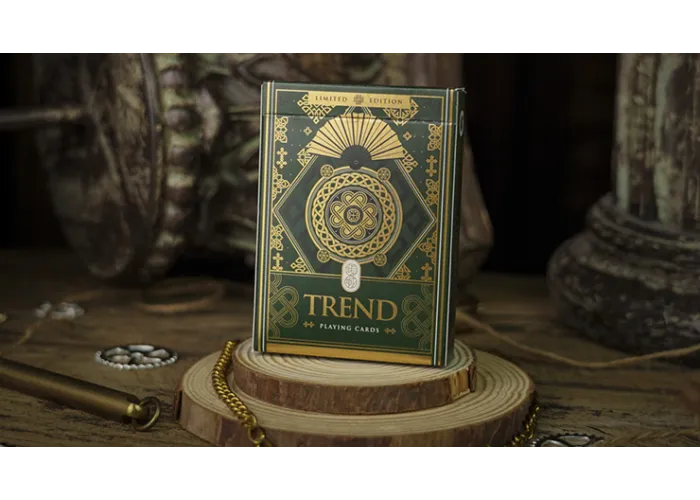Trend (Green) Playing Cards by TCC