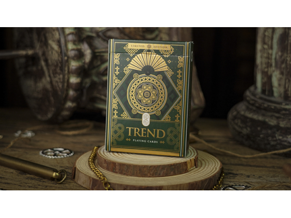 Trend (Green) Playing Cards by TCC