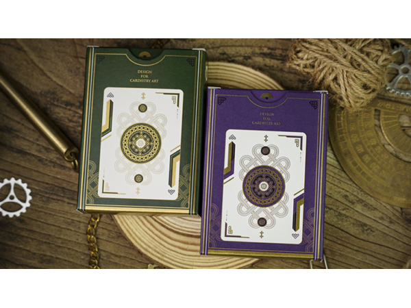 Trend (Purple) Playing Cards by TCC