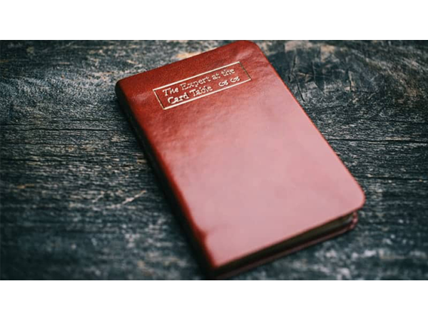 Pocket The Expert at the Card Table by Erdnase (Erdnase Bible-Chestnut Brown) - Book