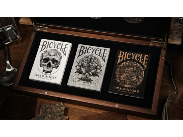 Apocalypse Bicycle Wooden Box Set Playing Cards by TCC