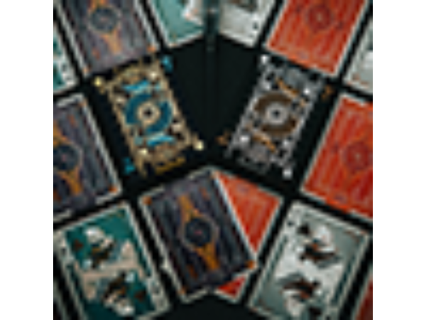 Gilded Cyberware (Rouge) Playing Cards