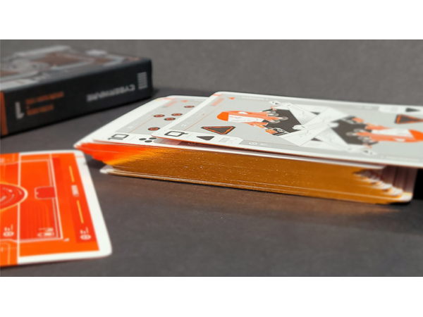 Gilded Cyberware (Rouge) Playing Cards