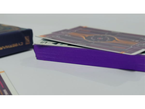 Gilded Cyberware (Neon) Playing Cards