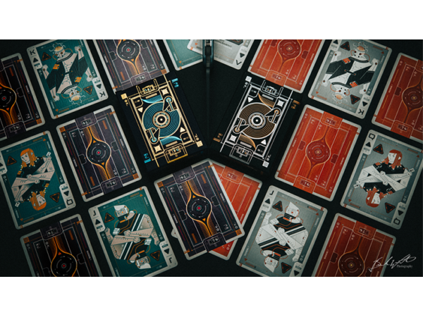 Cyberware (Neon) Playing Cards
