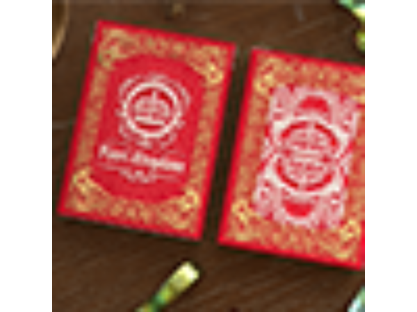 Pixel Kingdom (Red Edition) Playing Cards