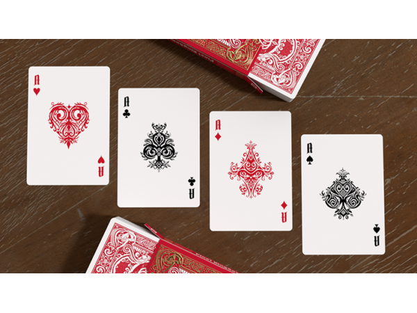 Pixel Kingdom (Red Edition) Playing Cards