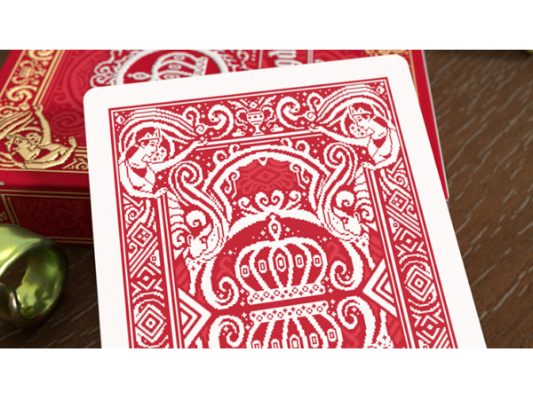 Pixel Kingdom (Red Edition) Playing Cards