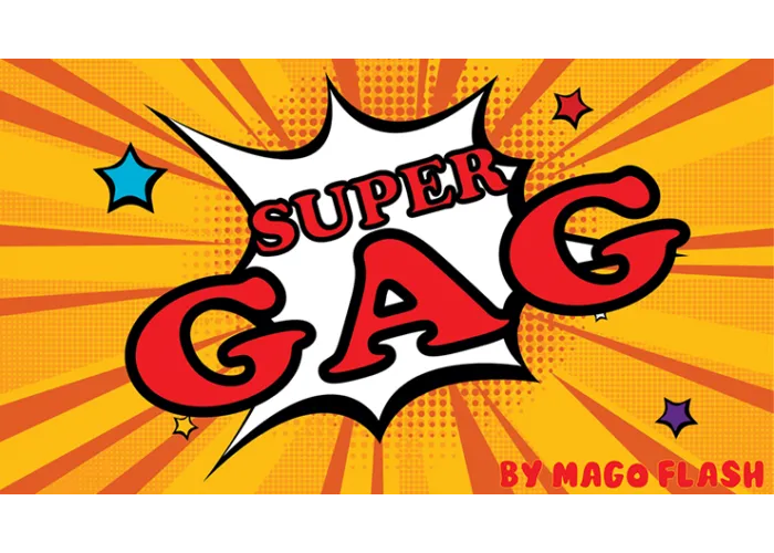 SUPER GAG BALLOON PUMP (Gimmicks and Online Instructions) by Mago Flash